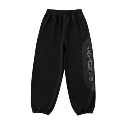 Unknown London Black Pro Joggers