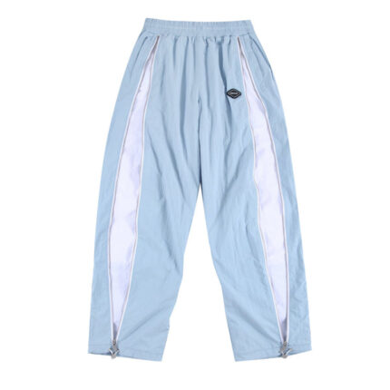 Unknown London Blue Zip Track Pants