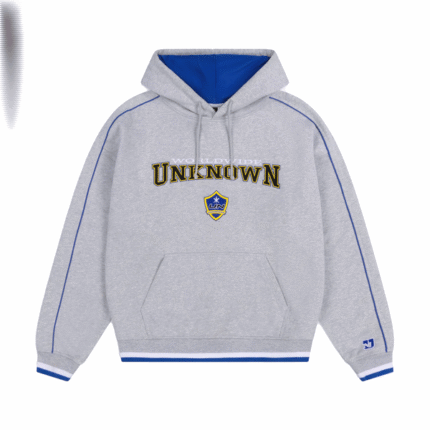 Unknown London Grey College Hoodie