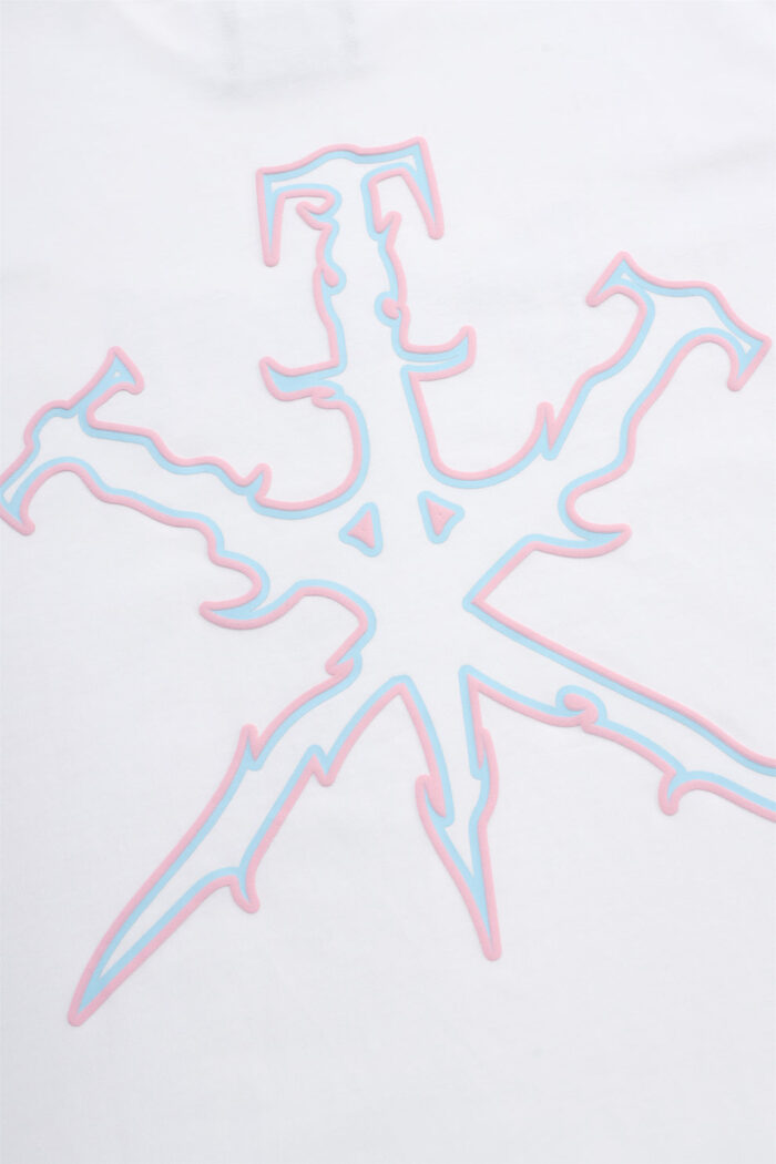 Unknown London Tribal Dagger Tee - White
