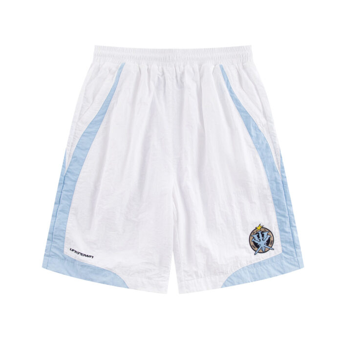 Unknown London X Vrunk Track Shorts White